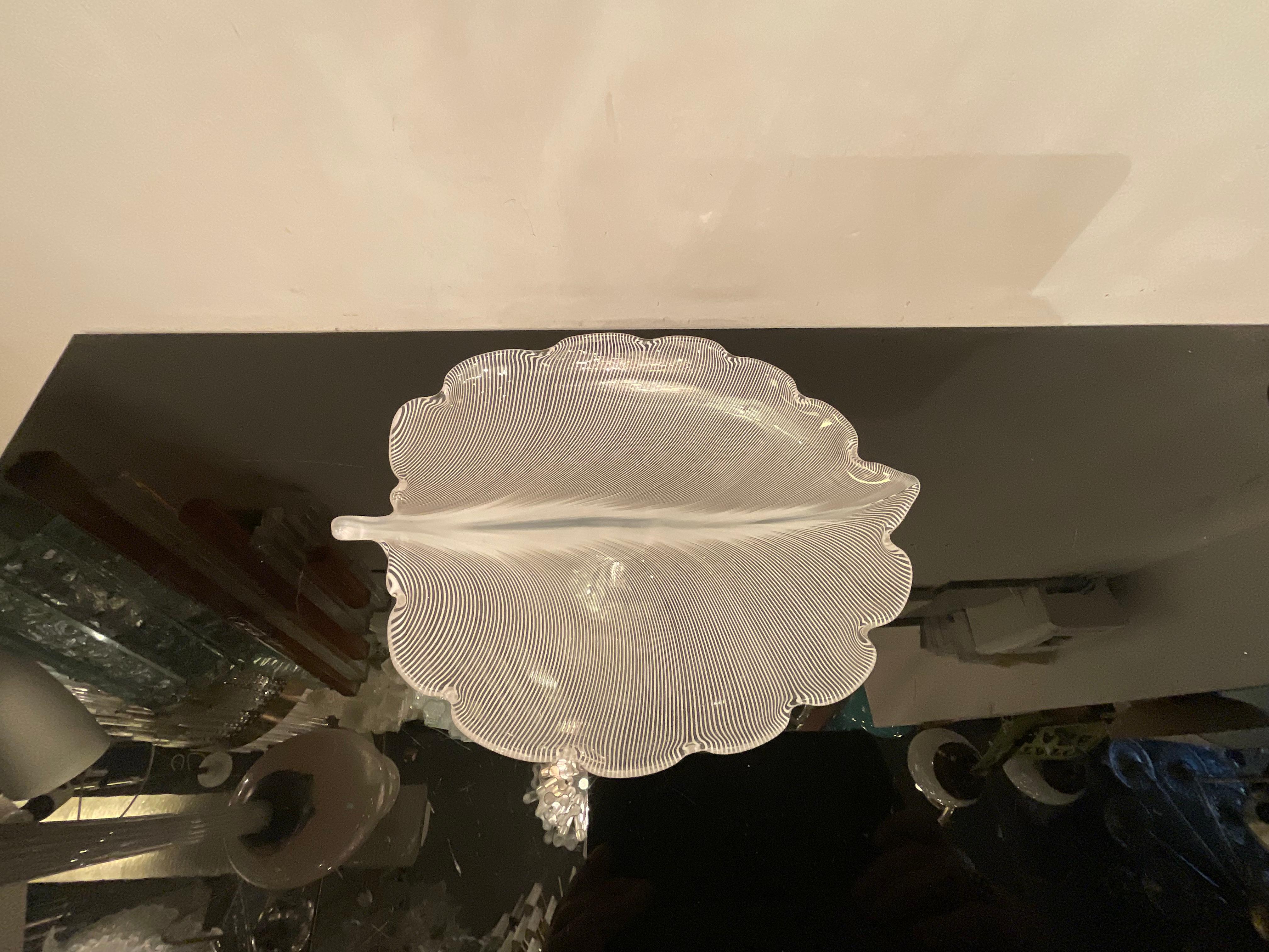 Tyra Lundgren - VENINI - feuille de verre murano - années 1950 - 20e siècle en vente 3
