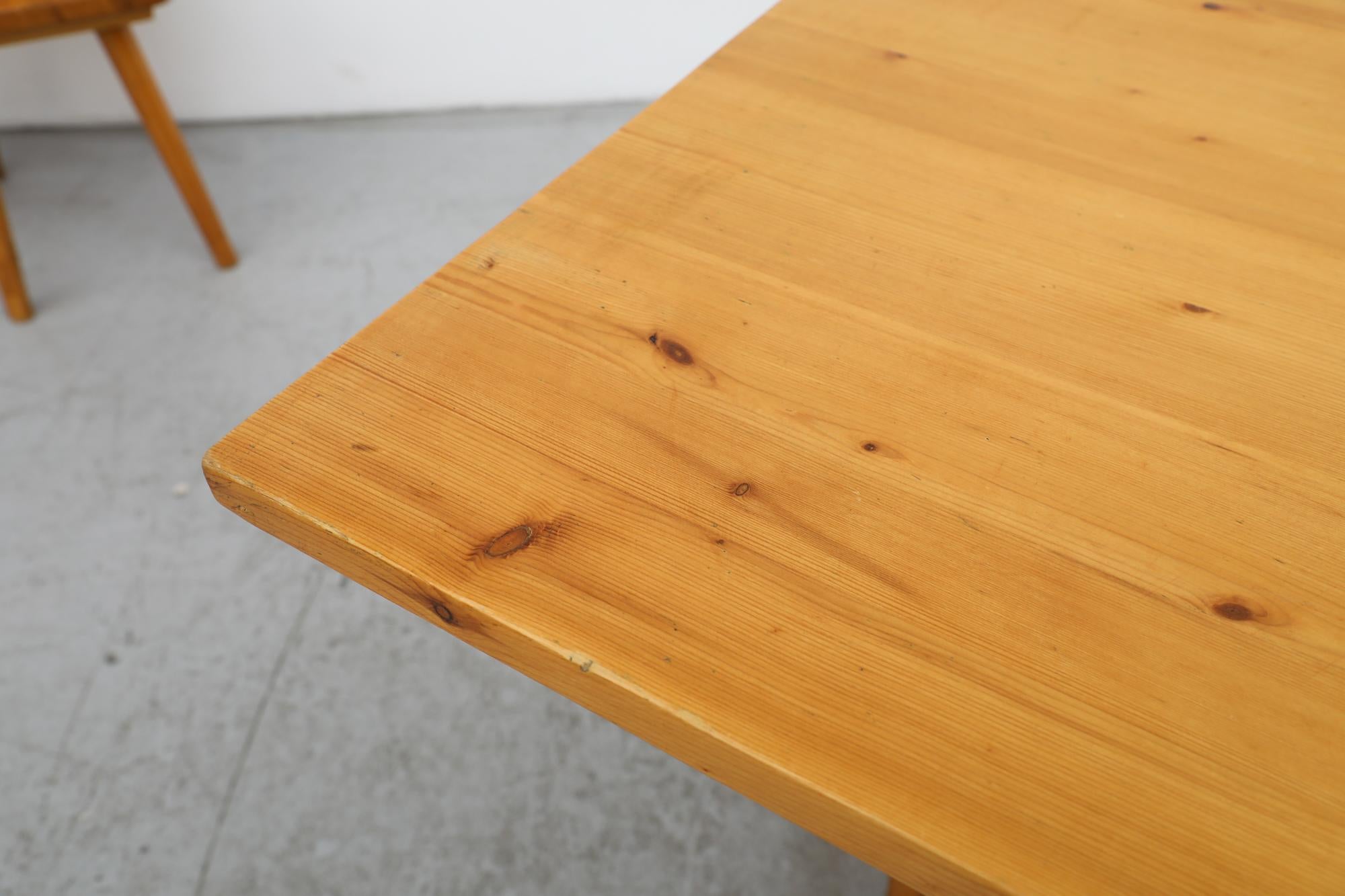 Tiroler Stil verziert Kiefer Schreibtisch oder Tisch mit Locking Schublade aus Österreich im Angebot 5