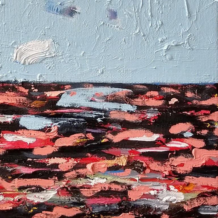 Tyrone Layne New Day original abstract oil painting by Tyrone Layne