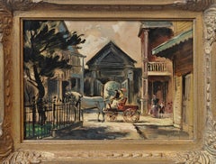 "Original set illustration from "Gone With The Wind" Tyrus Wong, Hollywood, Film
