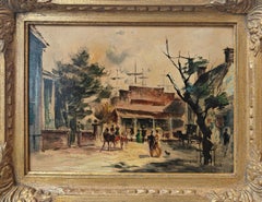 "Original set illustration from "Gone With The Wind" Tyrus Wong, Hollywood, Film