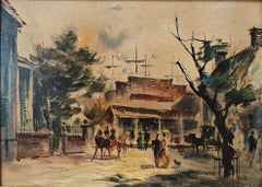 "Original set illustration from "Gone With The Wind" Tyrus Wong, Hollywood, Film