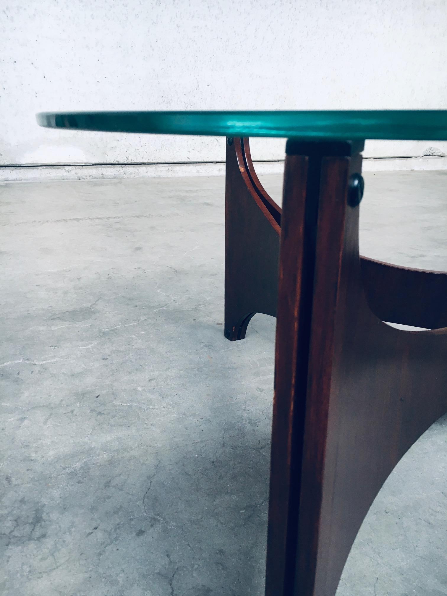 TZ75 Tripod Coffee Table by Werner Blaser for Spectrum, Netherlands, 1960's 6