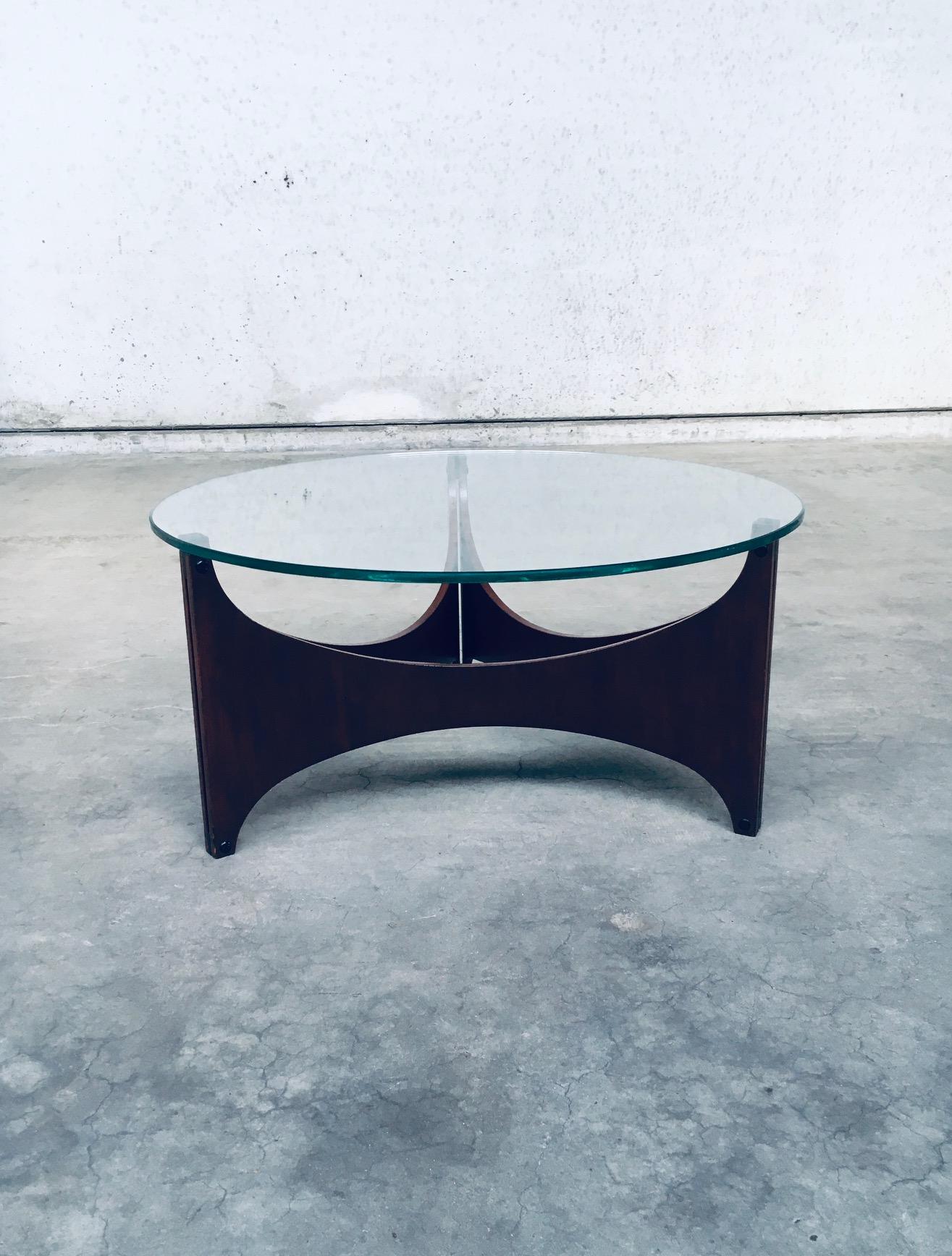 Mid-Century Modern TZ75 Tripod Coffee Table by Werner Blaser for Spectrum, Netherlands, 1960's
