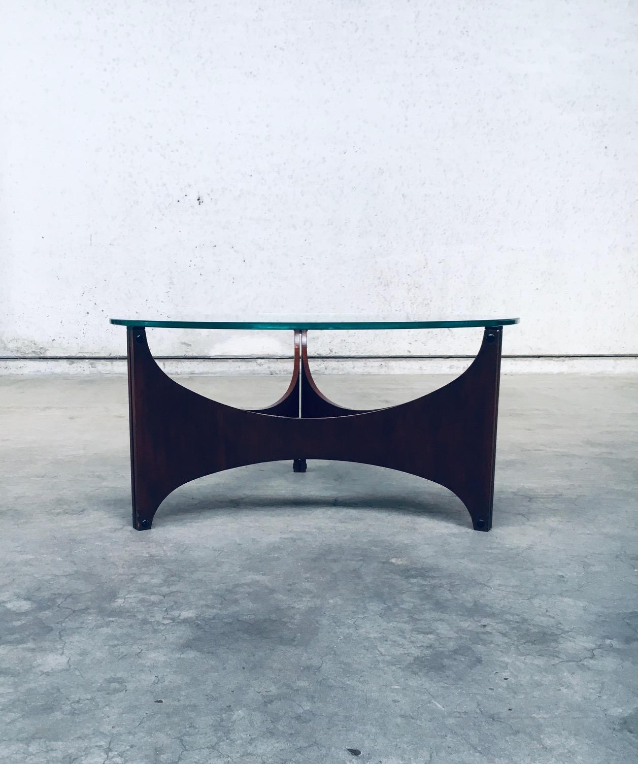 Dutch TZ75 Tripod Coffee Table by Werner Blaser for Spectrum, Netherlands, 1960's