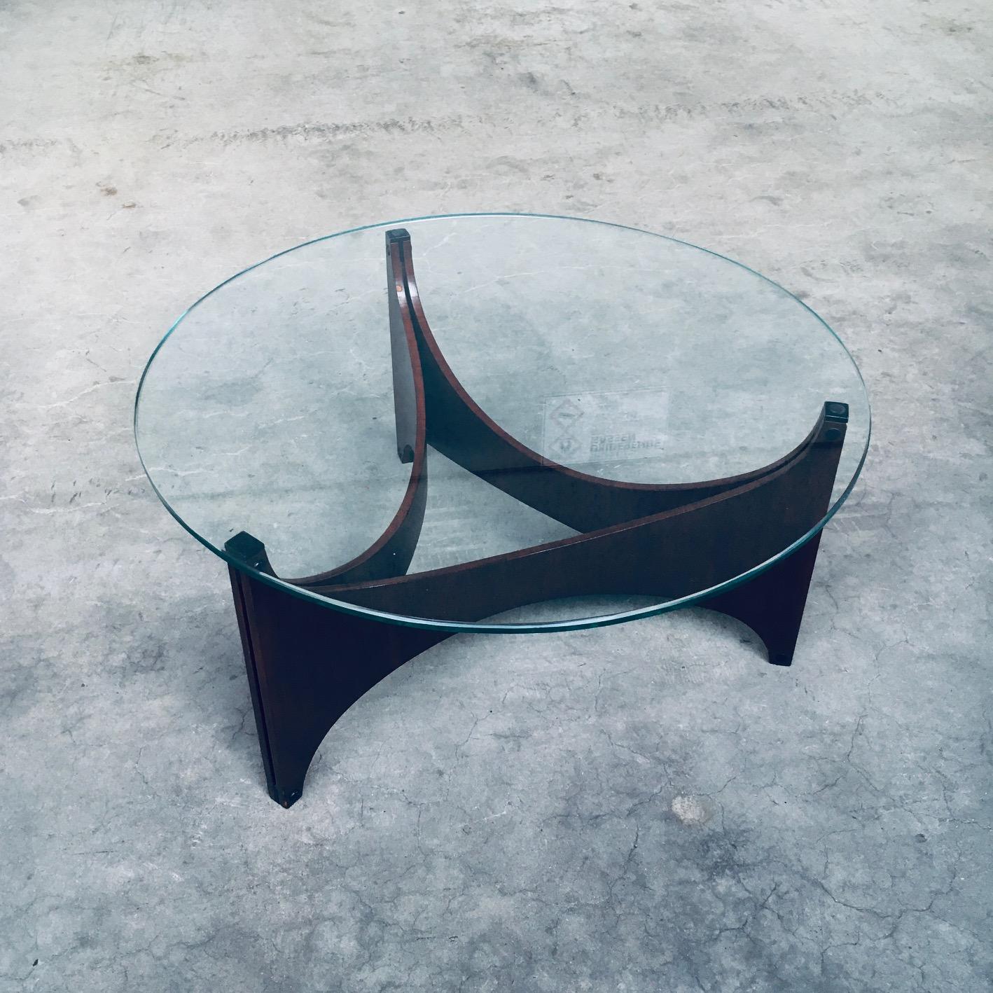 Mid-20th Century TZ75 Tripod Coffee Table by Werner Blaser for Spectrum, Netherlands, 1960's