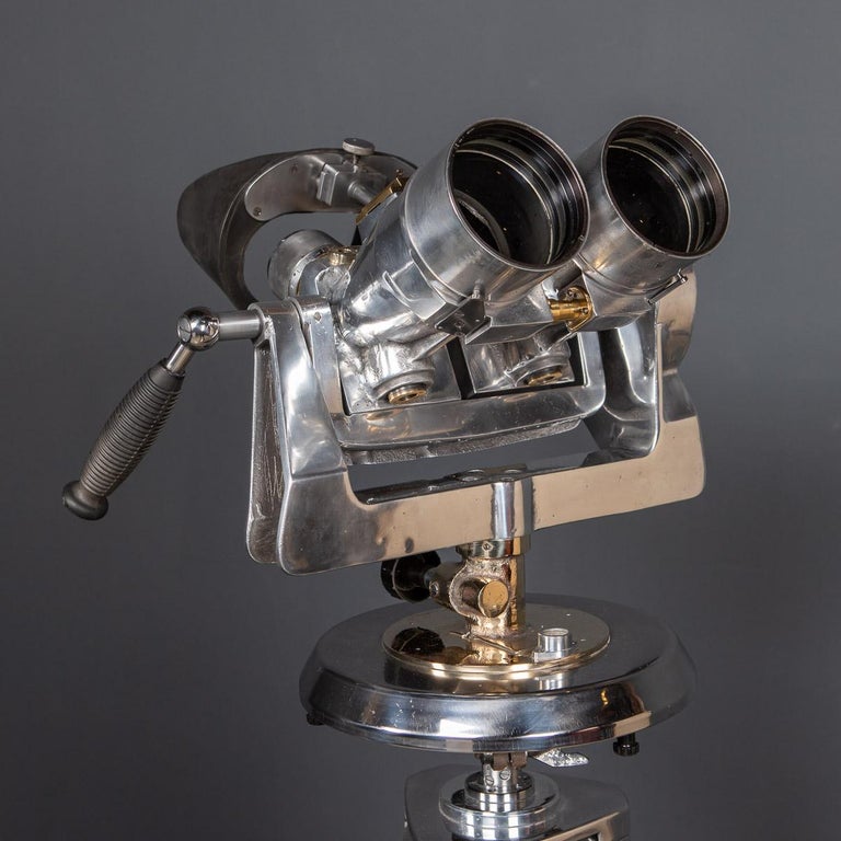 TZK Anti-Aircraft Binoculars on Telescopic Stand, c.1950 For Sale at 1stDibs