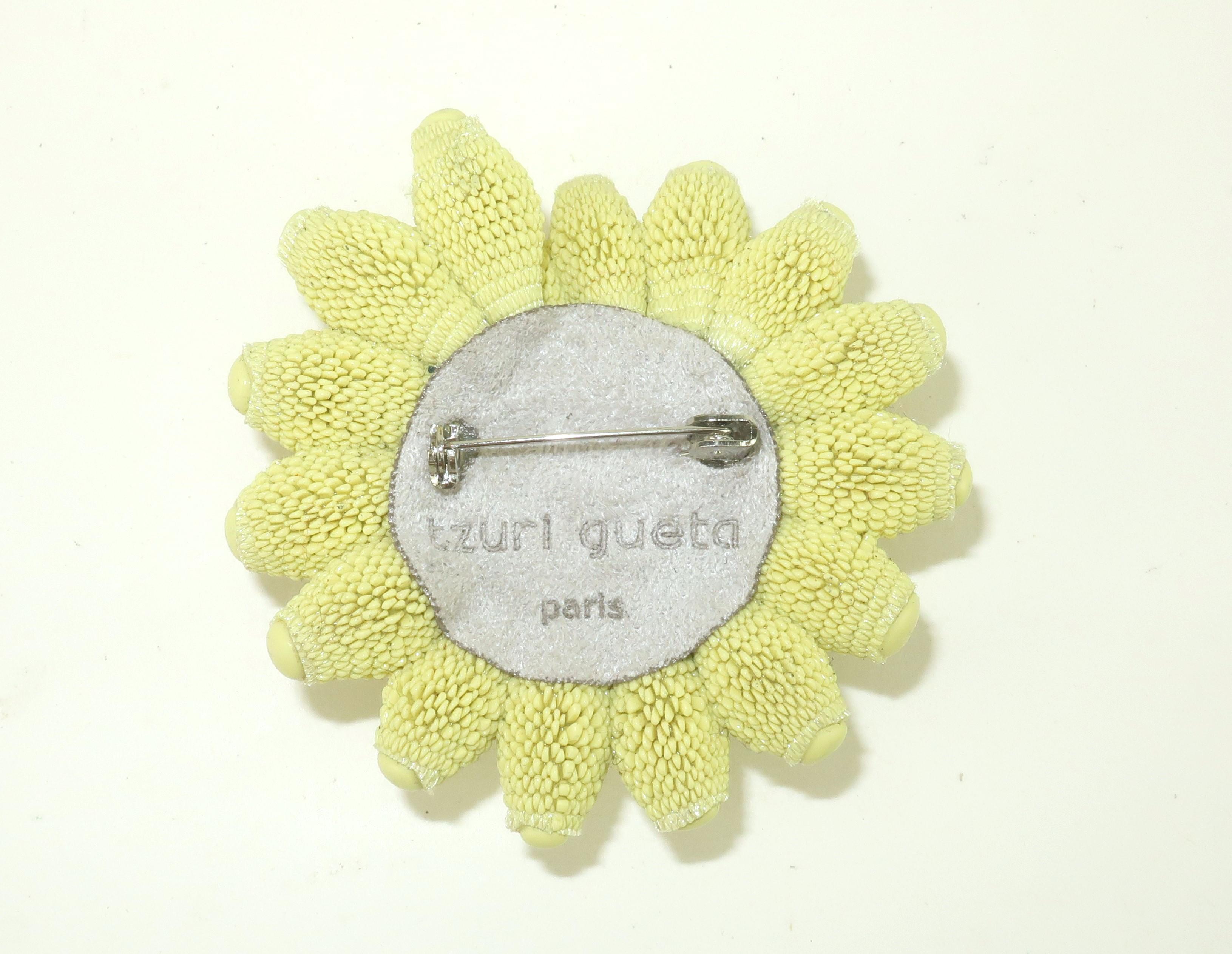 TZURI GUETA Paris Broche 'Boule' en silicone Unisexe en vente