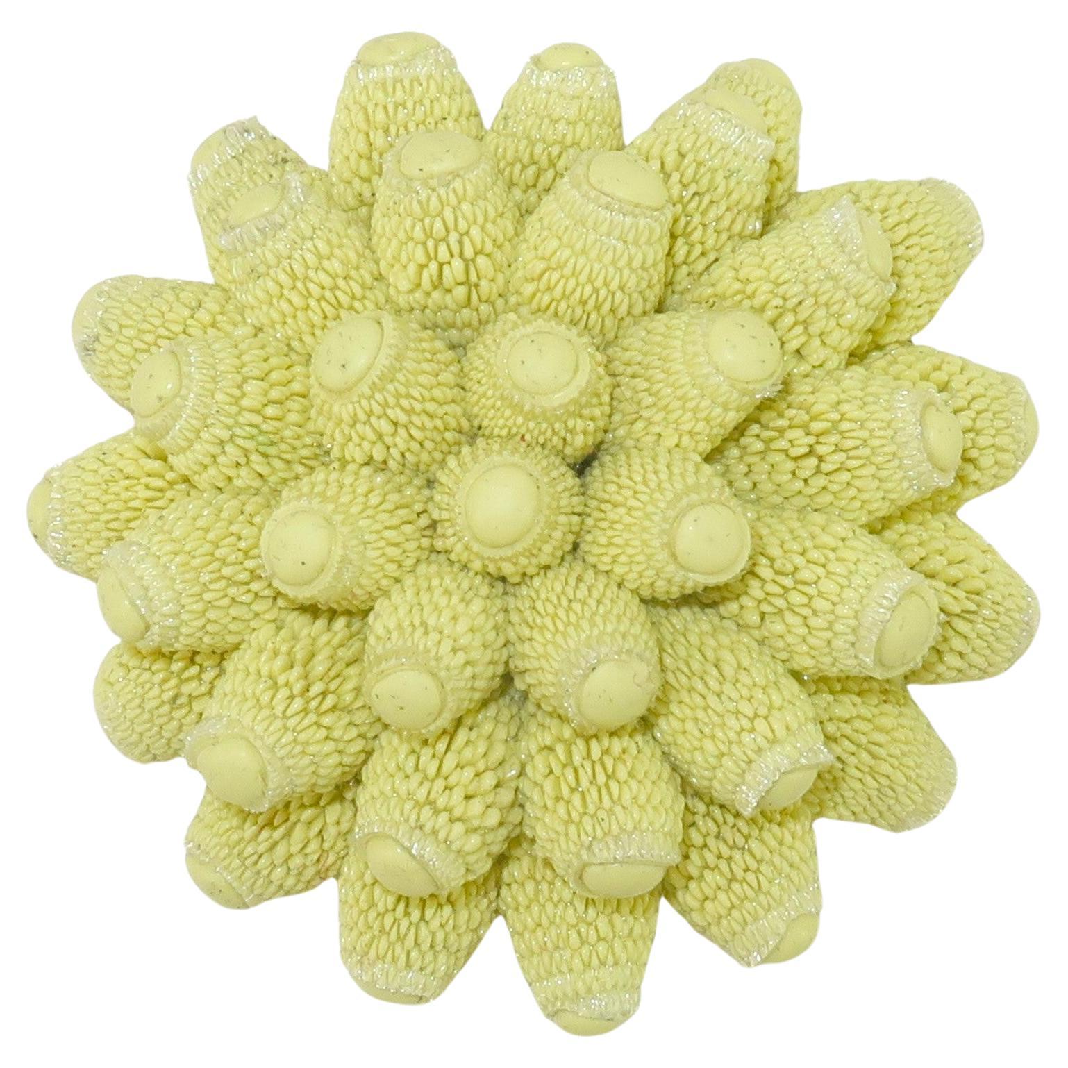 TZURI GUETA Paris Broche 'Boule' en silicone en vente