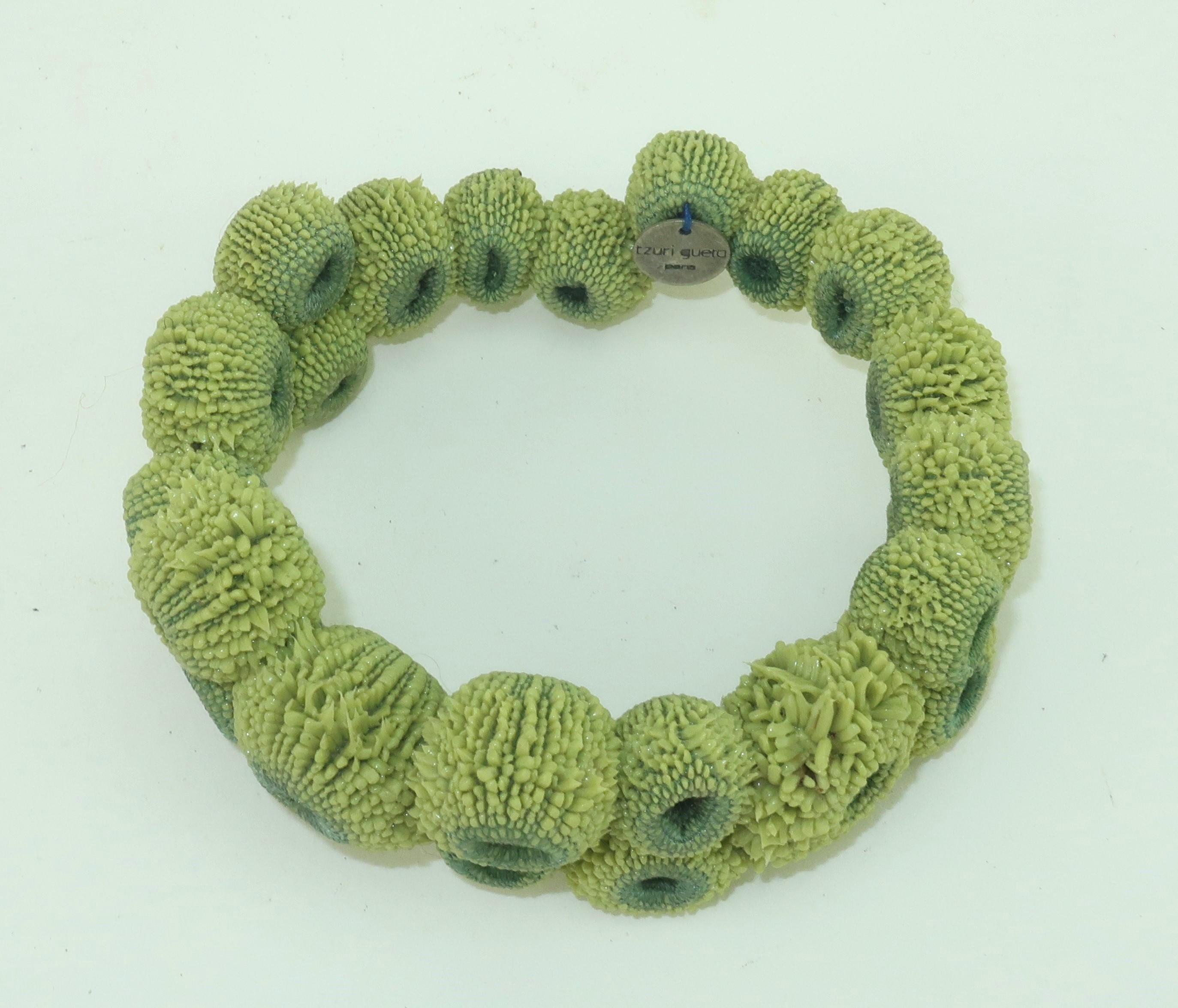 Women's TZURI GUETA Paris Silicone ‘Oroya’ Wrap Bracelet For Sale