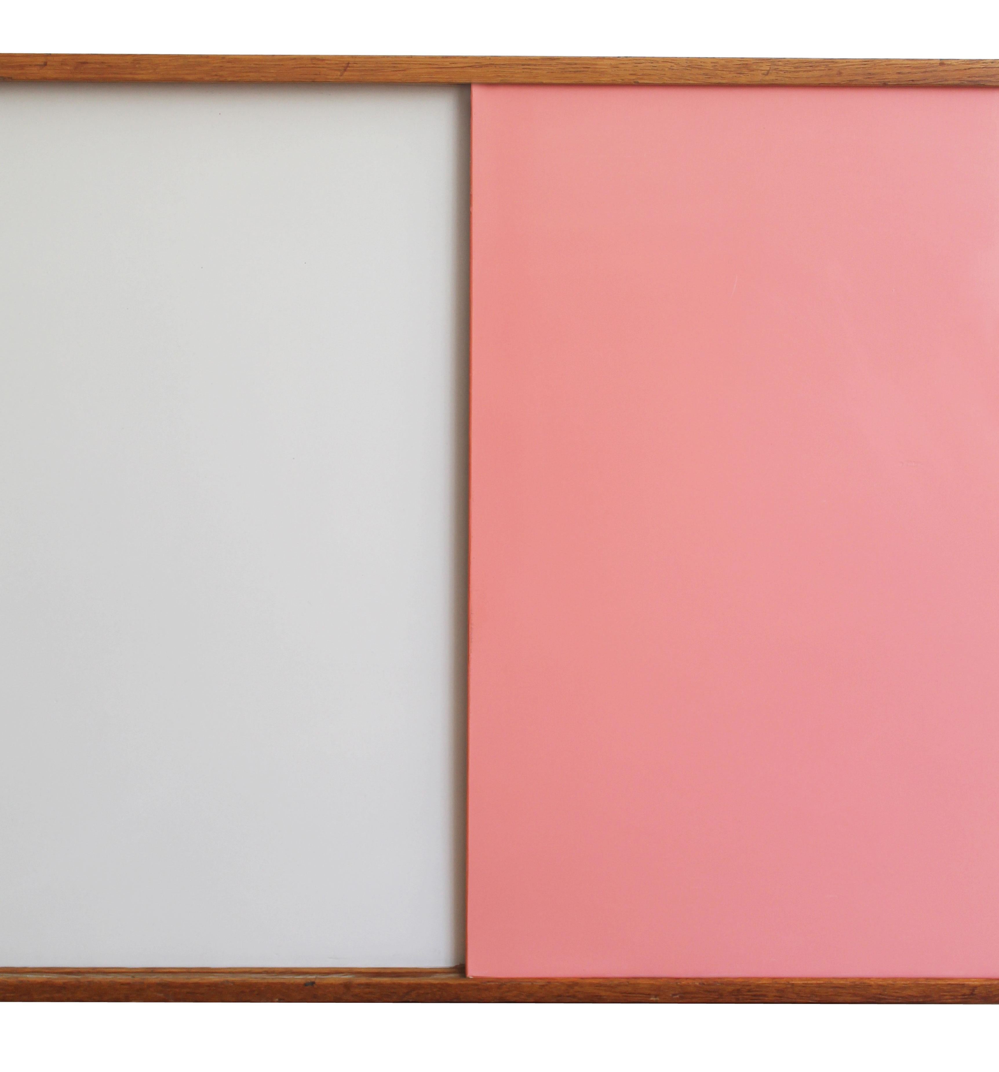 Formica U-452 Pink and White Sideboard by Jiri Jiroutek