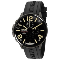 Reloj de hombre U-Boat Capsoil Cronógrafo Cuarzo Esfera Negra 8897
