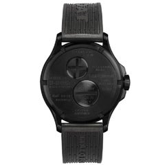 U-Boat Capsoil Darkmoon Quartz Black Dial Unisex Watch 9019