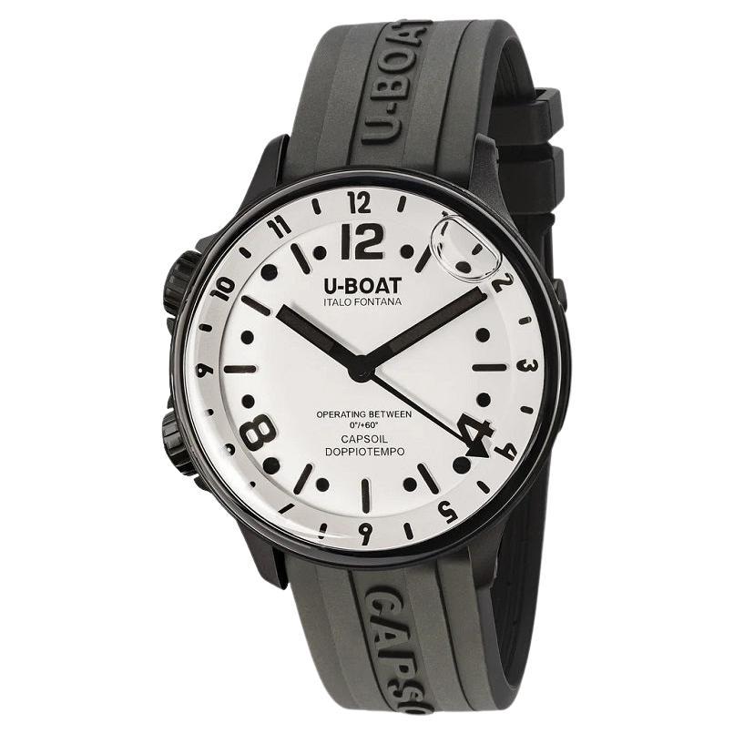 U-Boat Capsoil Doppiotempo 45 DLC Men's Watch 8889 For Sale