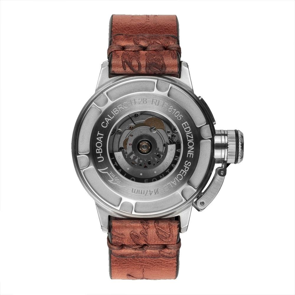Uomo U-Boat Classico U-47 AS1 Quadrante nero, 8105 in vendita