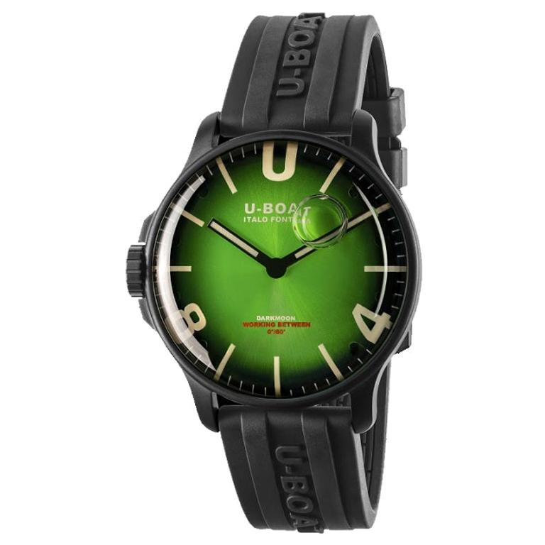 U-Boat Darkmoon Green IPB Soleil Men's Watch 8698 For Sale