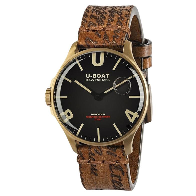 U-Boat Darkmoon IP Bronze Men's Watch 8467 For Sale