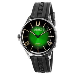 U-Boat Darkmoon Quarz-Herrenuhr 9502 mit grünem Zifferblatt
