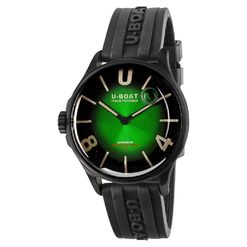 U-Boat Darkmoon Quartz Green Dial Men's Watch 9503 For Sale