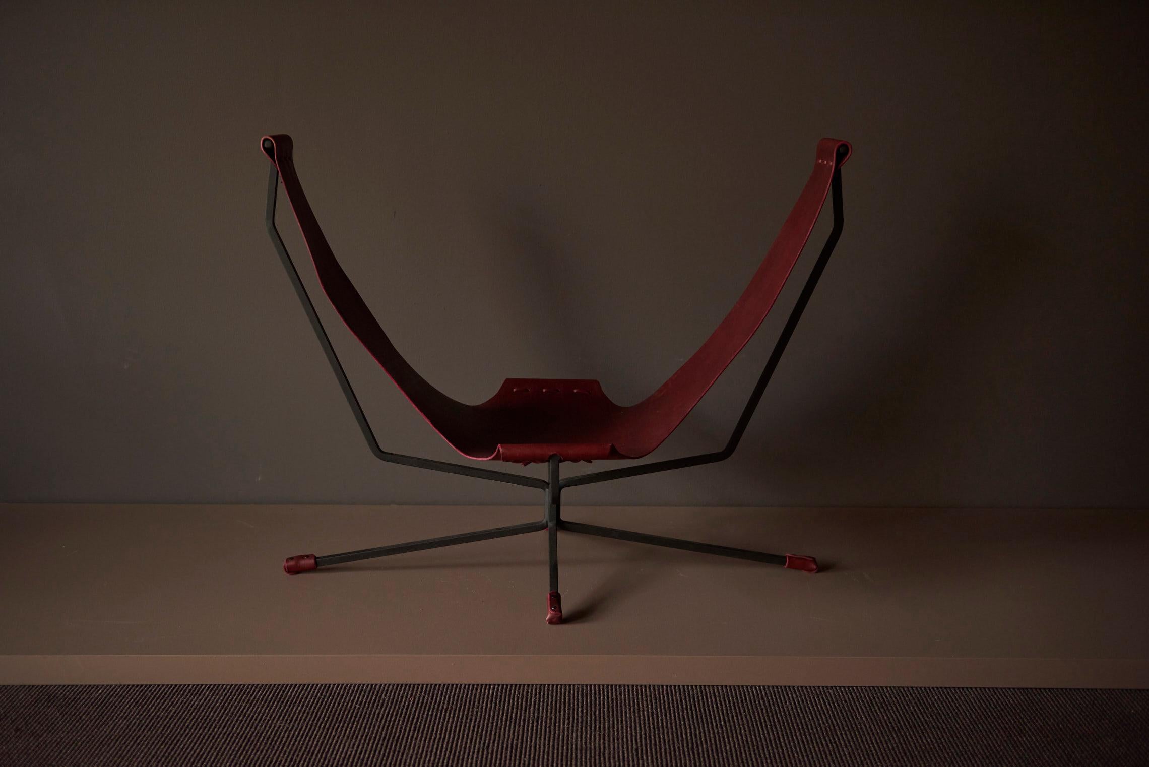 Mid-Century Modern U Chair by Dan Wenger, USA 2020 For Sale