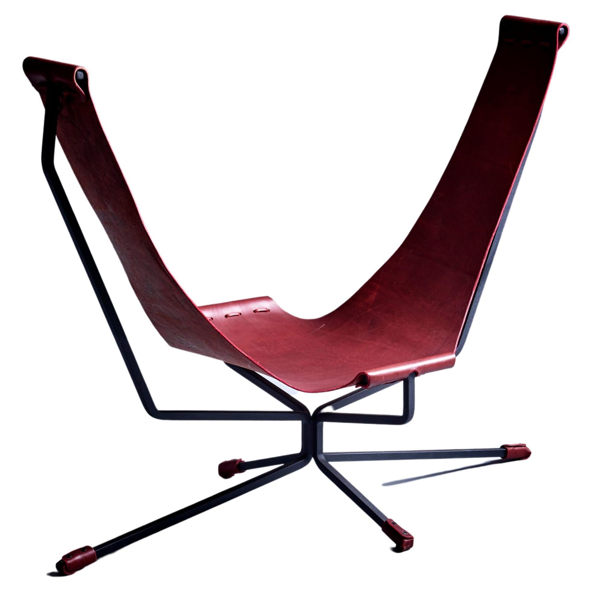 U Chair or Reading and Lounge Chair by Dan Wenger For Sale