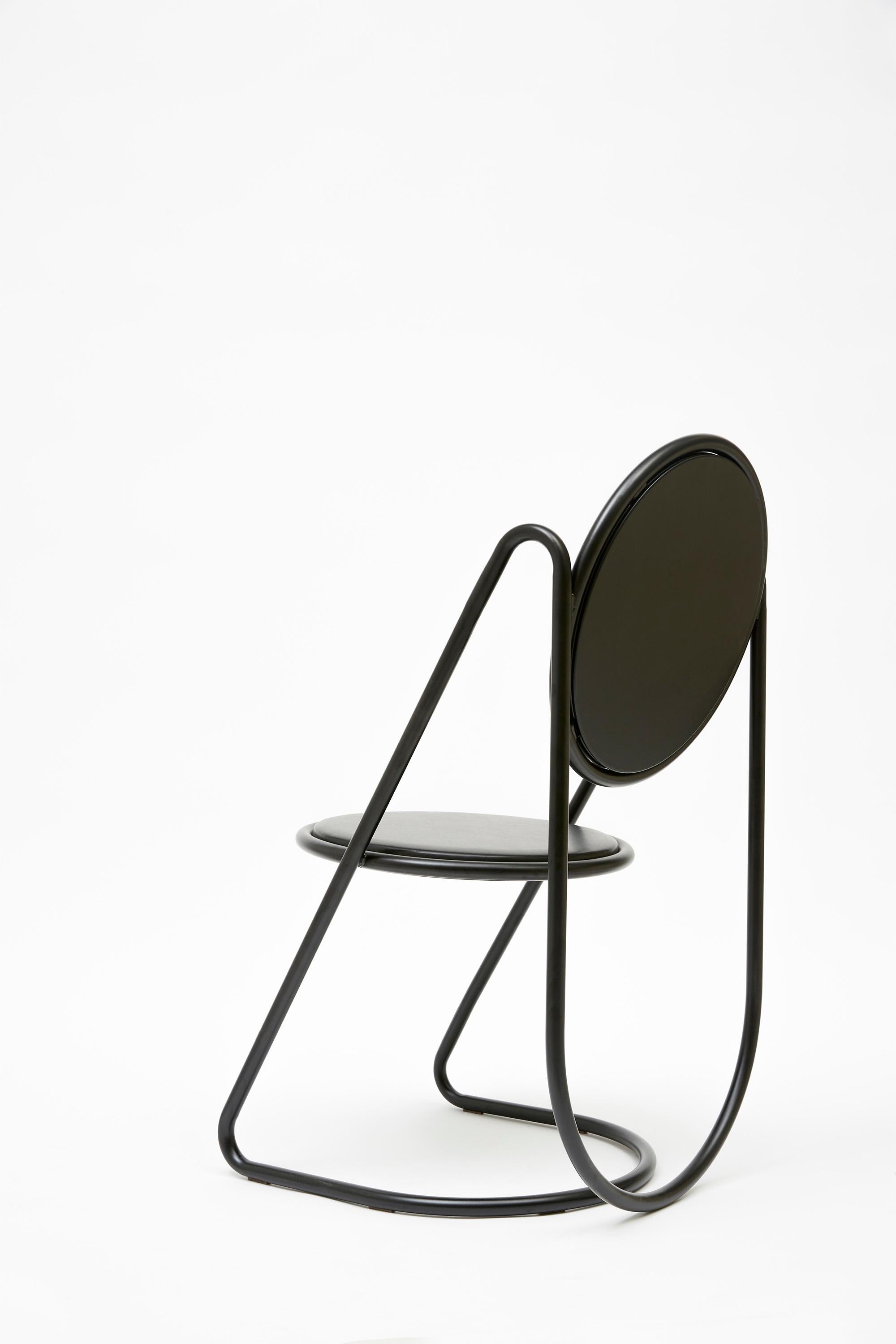 Other U-Disk Chair, All Black For Sale
