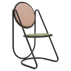 U-Disk Chair, Pink & Green