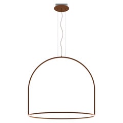 U-Light Modern Italian LED Ring Pendant with Arch by Axolight, Large