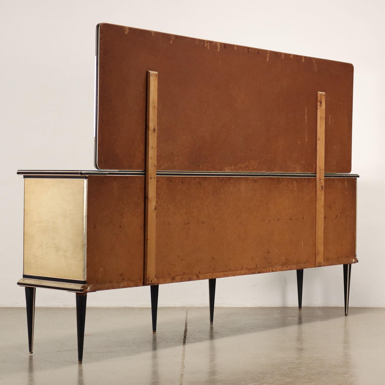 U. Mascagni Cabinet Bois Italie 1950s-1960s en vente 8