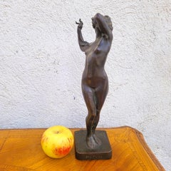 U Rusconi, Medusa, Signed Bronze, Late 19th Early 20th Century