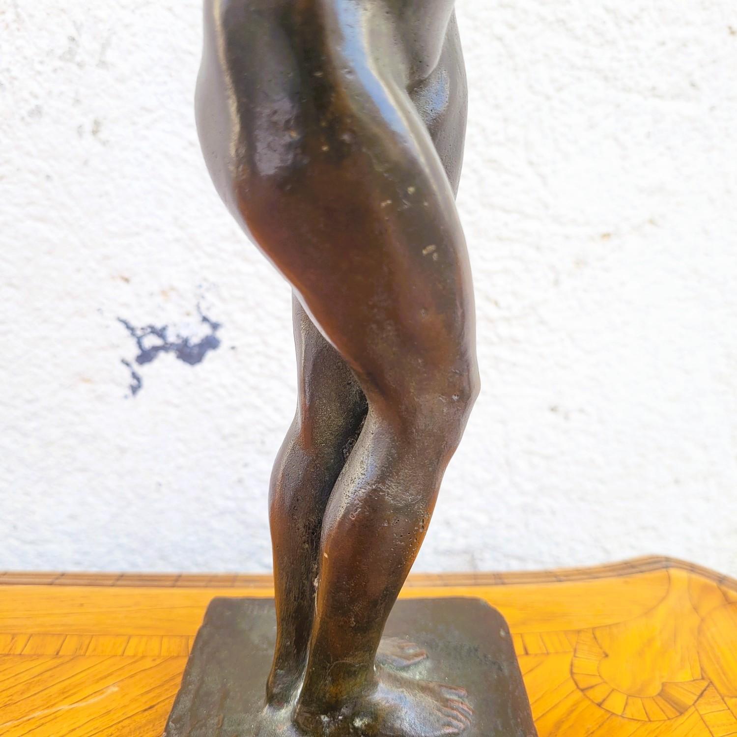 U Rusconi, Medusa, Signed Bronze, Late 19th Early 20th Century For Sale 2