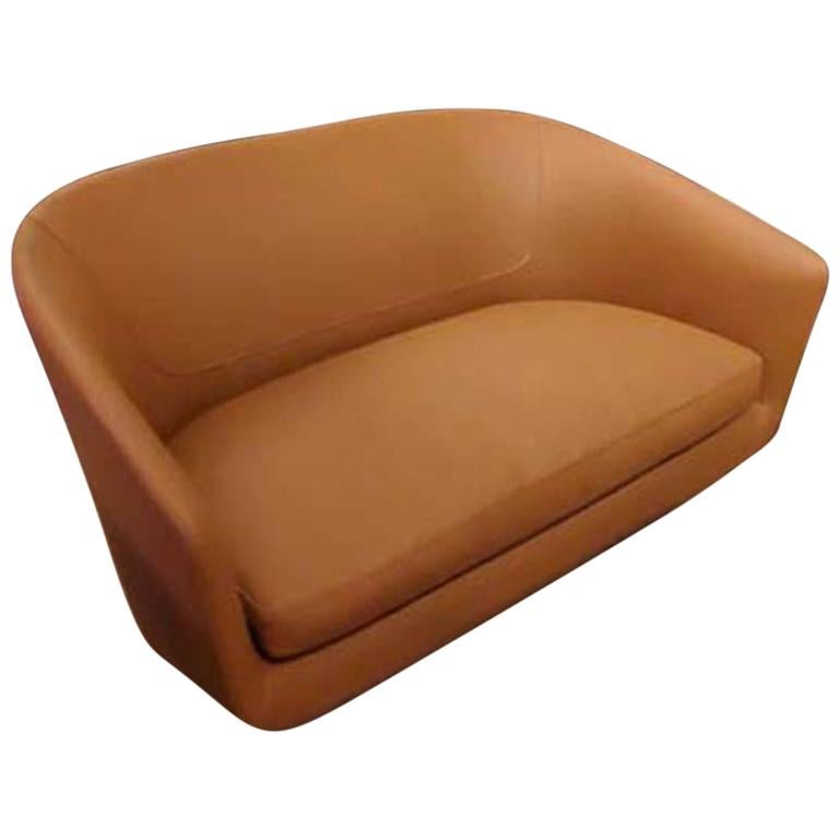 U Sofa in Leather, by Niels Bendtsen, from Bensen