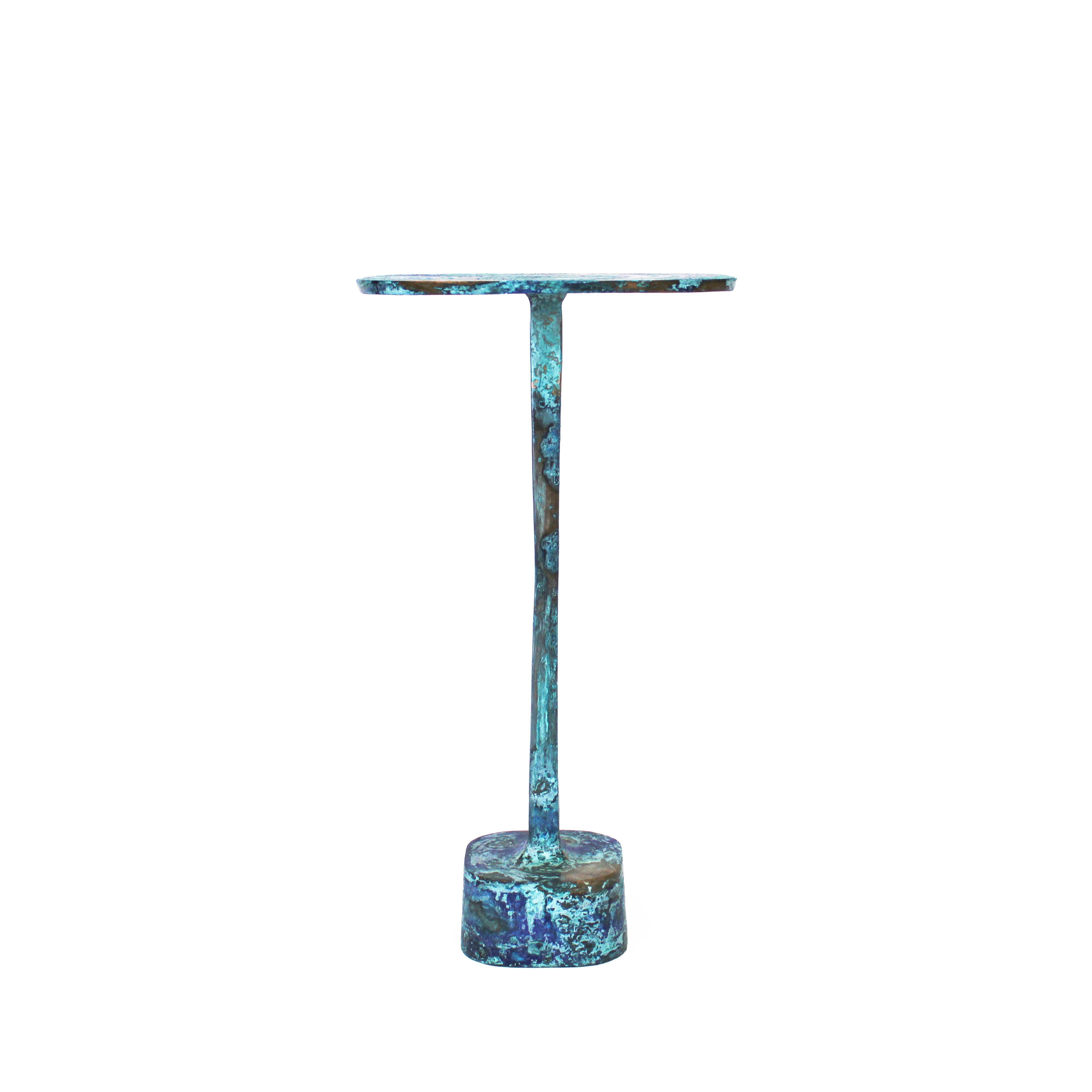 U Table/32 Blue Night Finish Cast Bronze Table by Studio Sunt In New Condition For Sale In Üsküdar, İstanbul