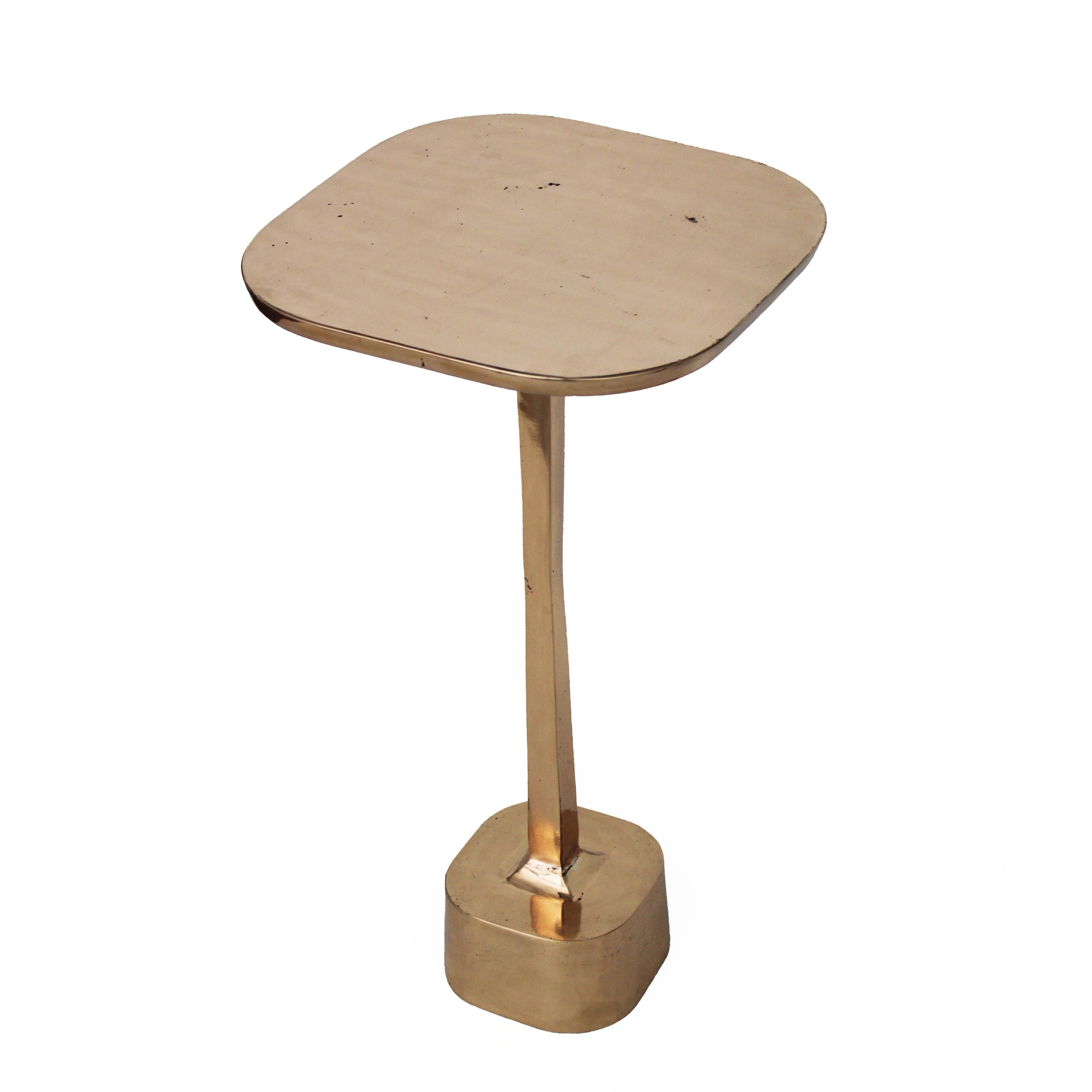 U Table/32 Polished Bronze Finish Cast Bronze Table by Studio Sunt In New Condition In Üsküdar, İstanbul
