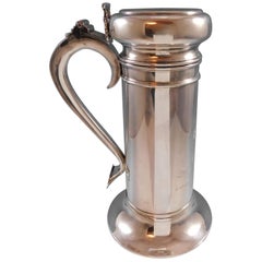 Shaker à Martini / Trophée de course de chevaux U. Vitali en argent sterling