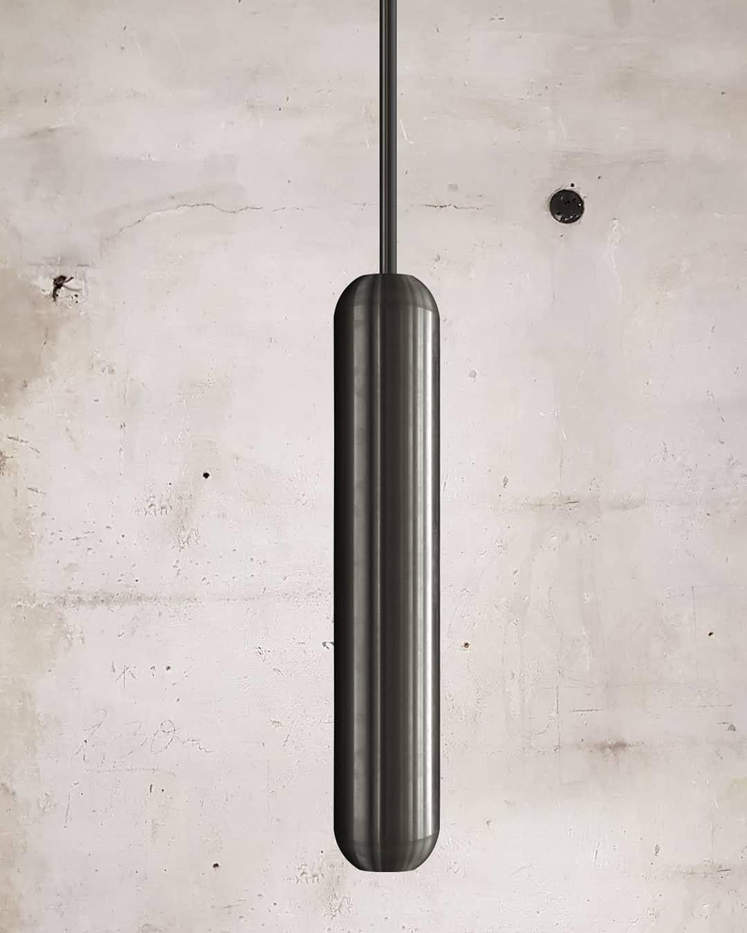 U2 Sculptural Nickel Brass Suspension Pendant Lamp by Jan Garncarek For Sale 3