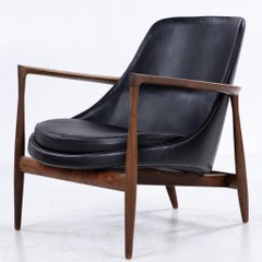 Rare fauteuil de salon Elizabeth en bois de rose brésilien par Ib Kofod-Larsen