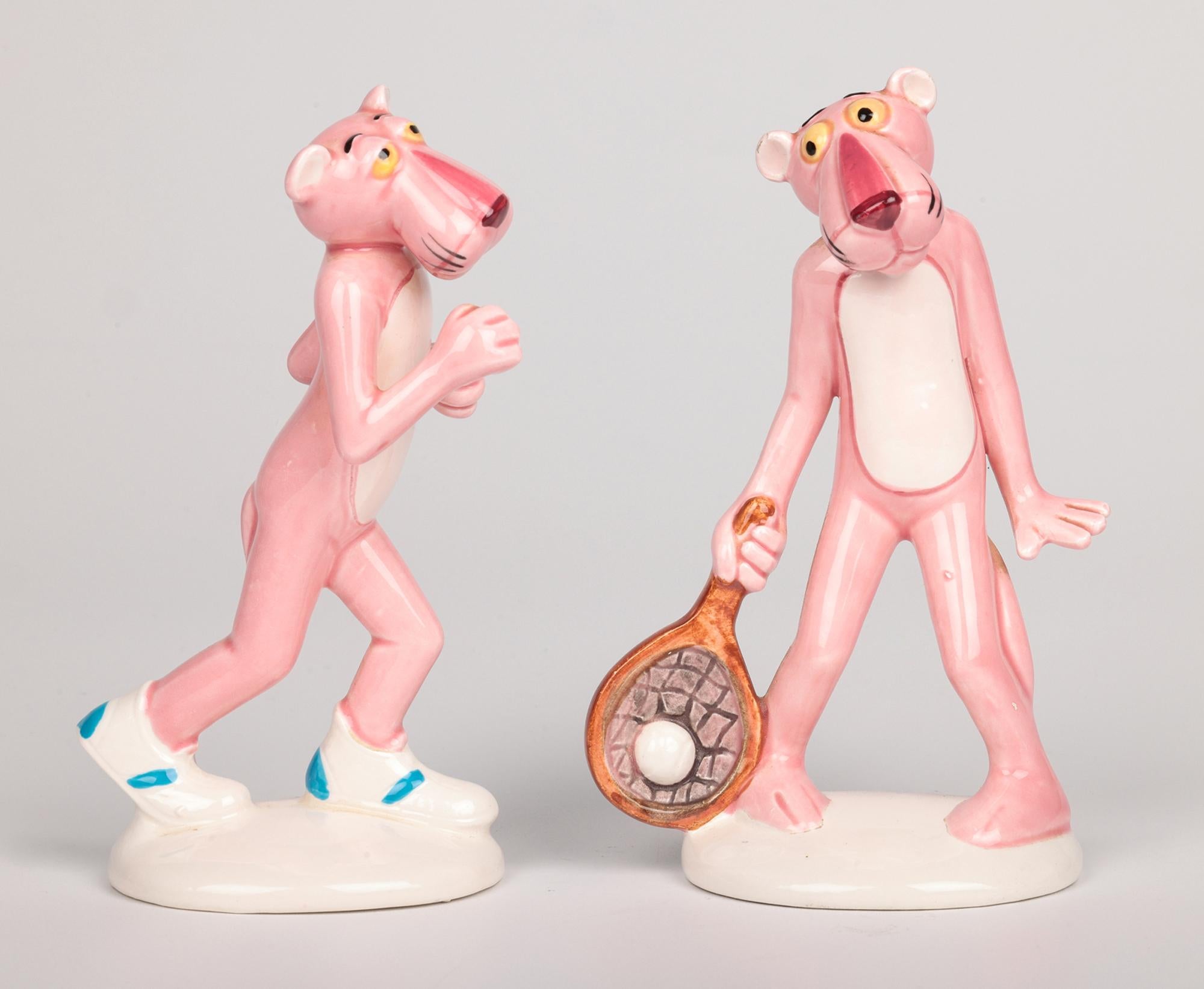 UAC Geoffrey Cinco Figuras Deportivas Vintage Pantera Rosa en venta 5