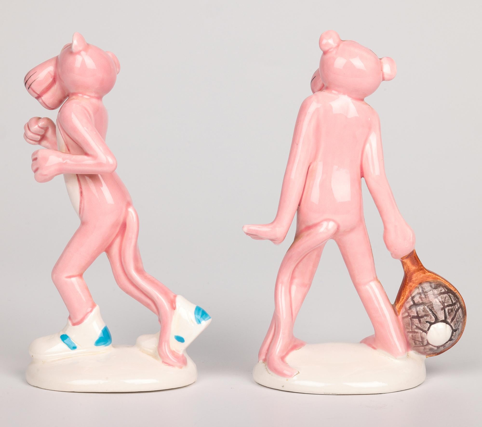 UAC Geoffrey Cinco Figuras Deportivas Vintage Pantera Rosa en venta 6