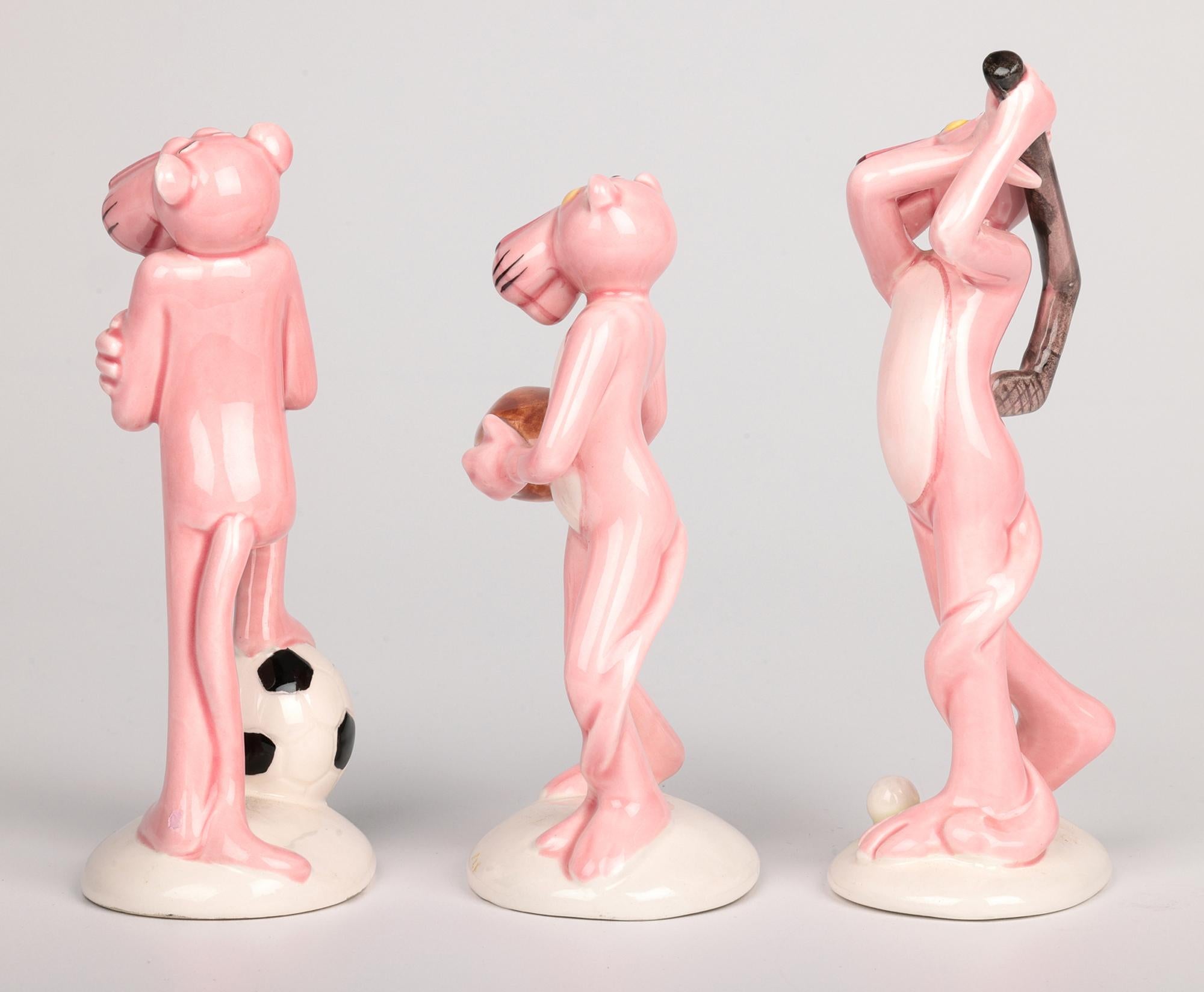 UAC Geoffrey Cinco Figuras Deportivas Vintage Pantera Rosa en venta 1