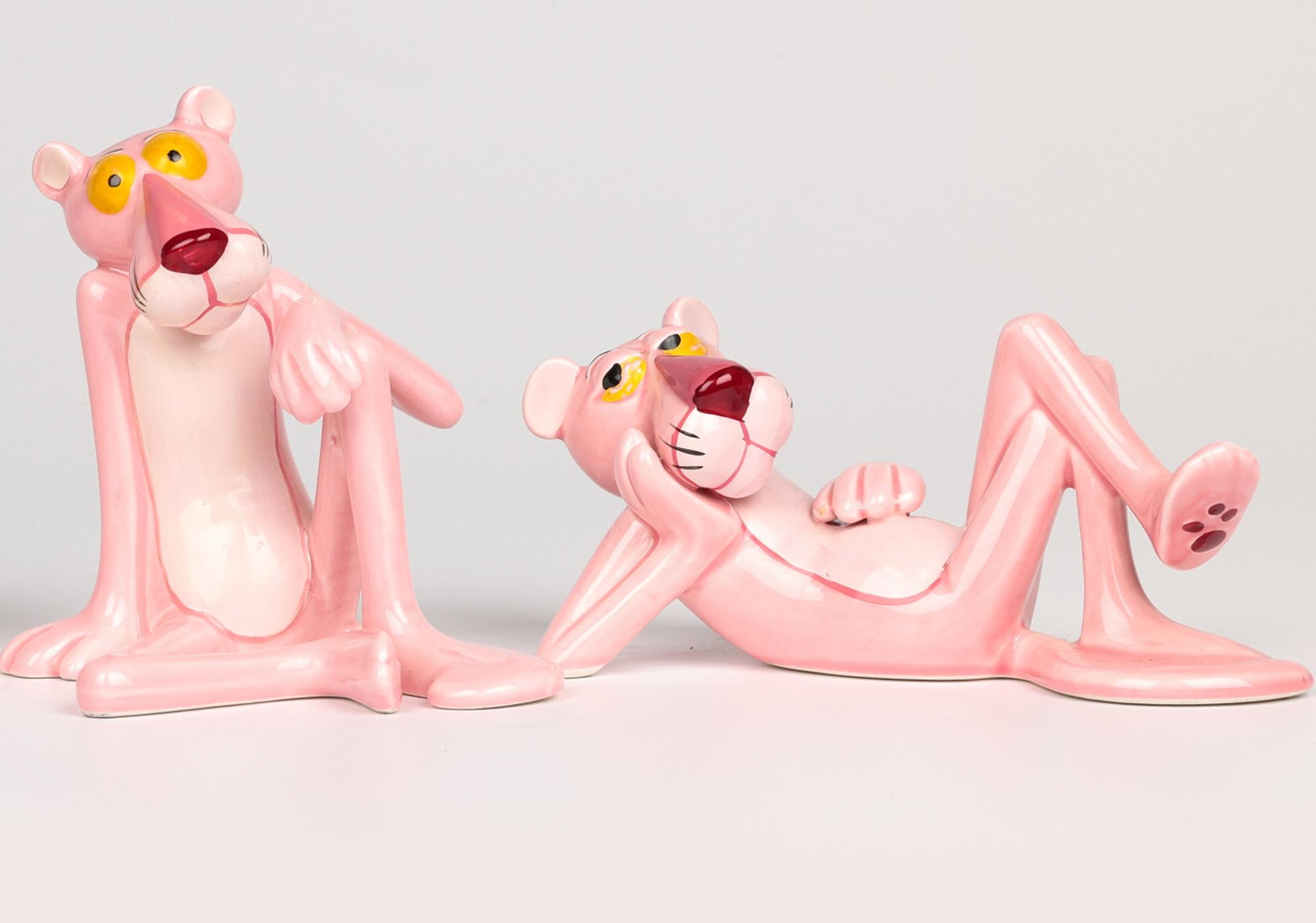 UAC Geoffrey Tres Figuras Sentadas Vintage Pantera Rosa en venta 10