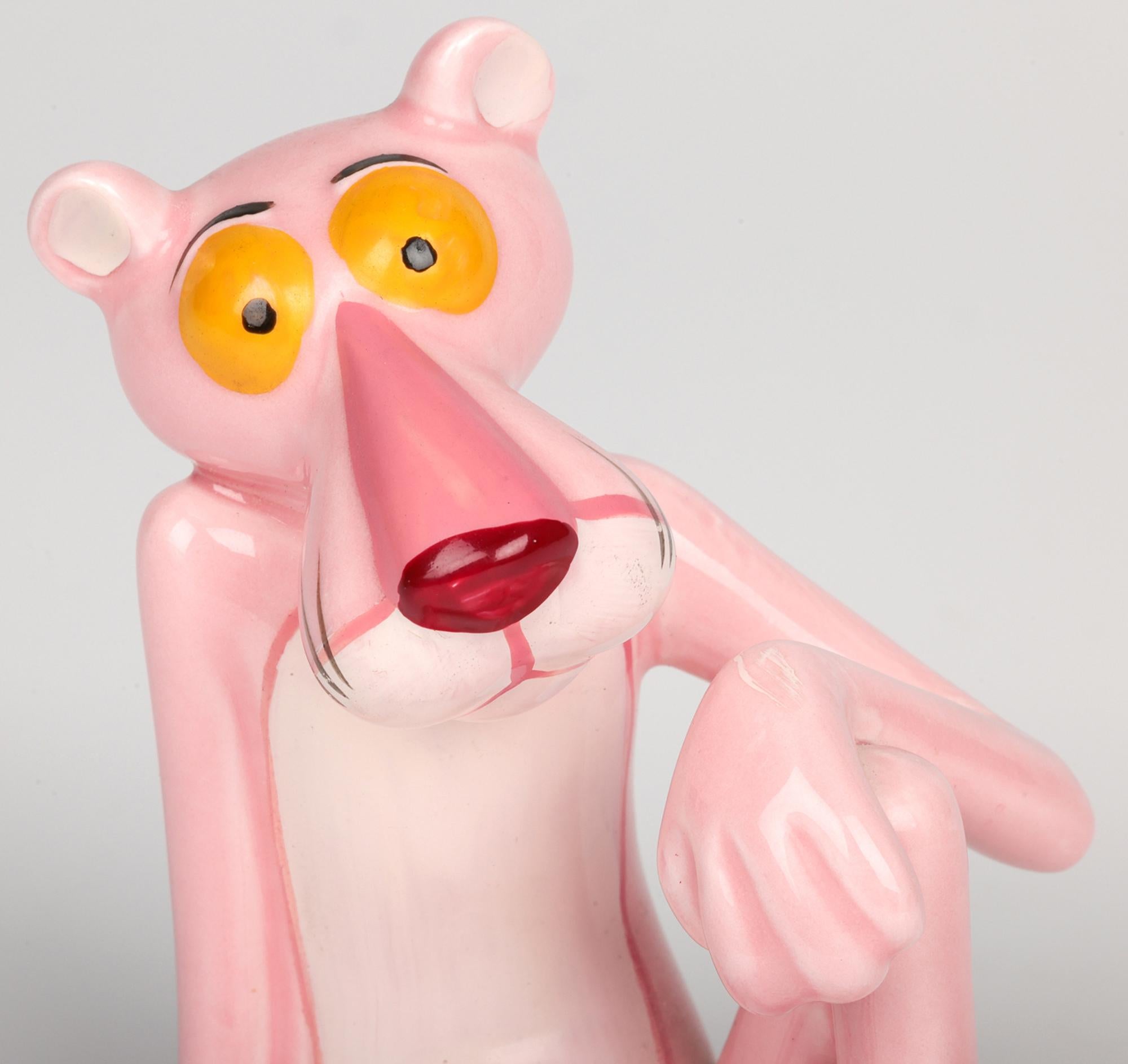UAC Geoffrey Tres Figuras Sentadas Vintage Pantera Rosa Glaseado en venta