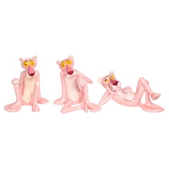 UAC Geoffrey Tres Figuras Sentadas Vintage Pantera Rosa