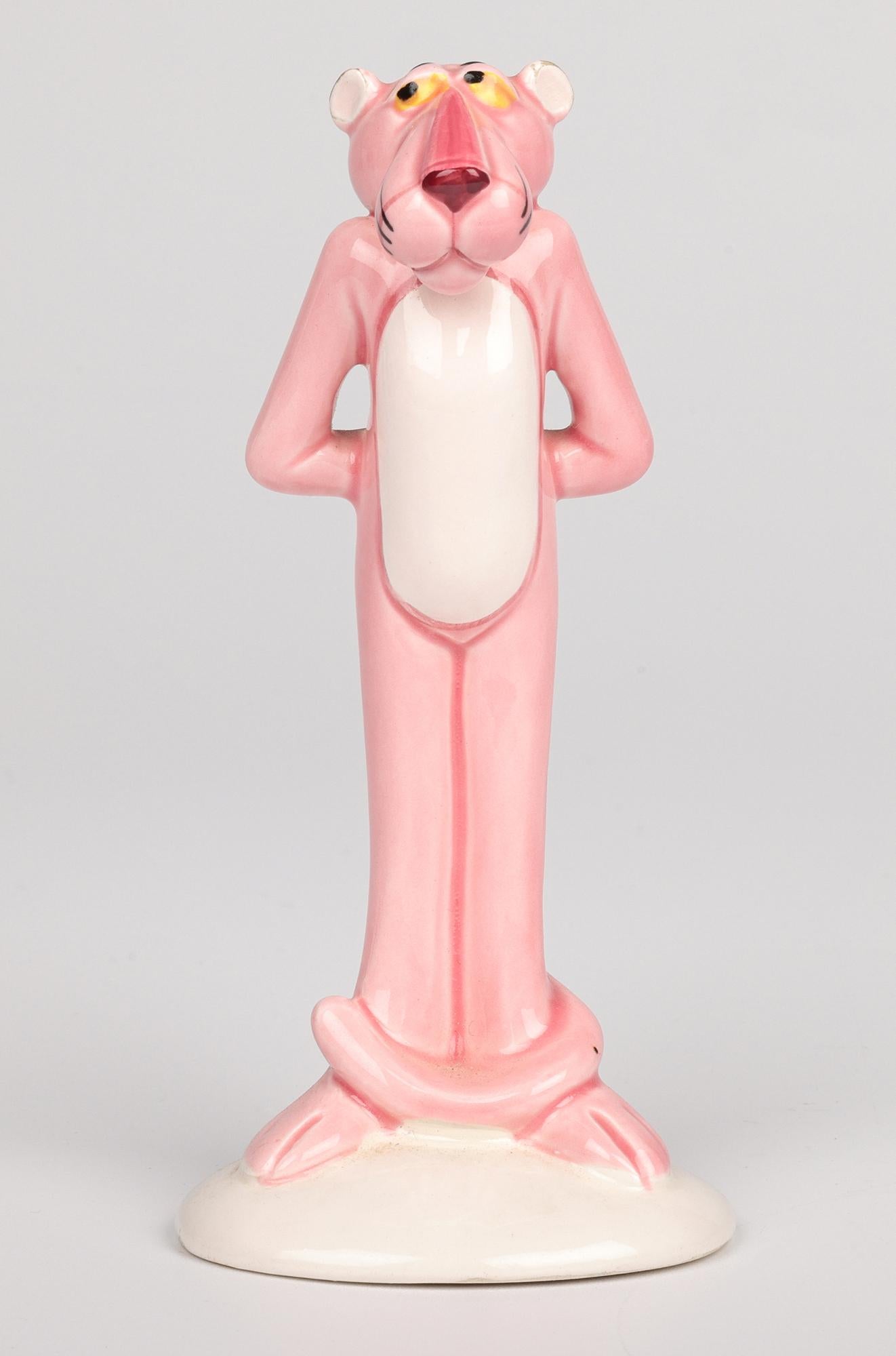 UAC Geoffrey Tres Figuras de Actitud de Pie Vintage Pantera Rosa Moderno en venta