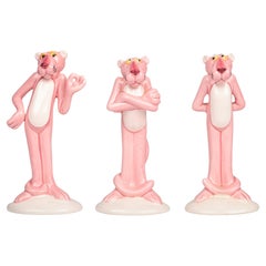 UAC Geoffrey Tres Figuras de Actitud de Pie Vintage Pantera Rosa