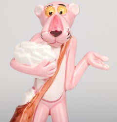 UAC Geoffrey Vintage Pink Panther Chef and Postman Figures