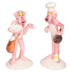 UAC Geoffrey Vintage Pantera Rosa Figuras de Chef y Cartero