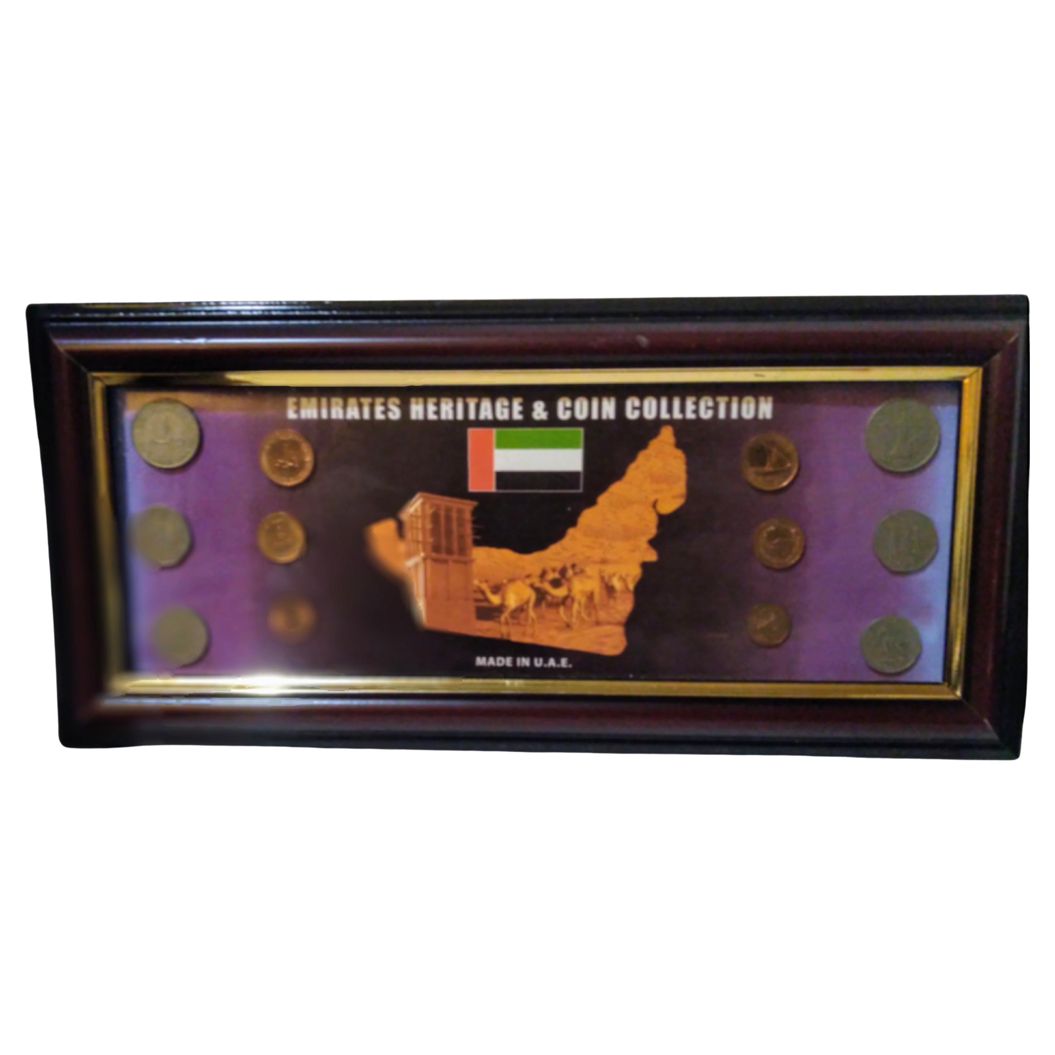 U.A.E. Heritage 12 Coin Collection For Sale
