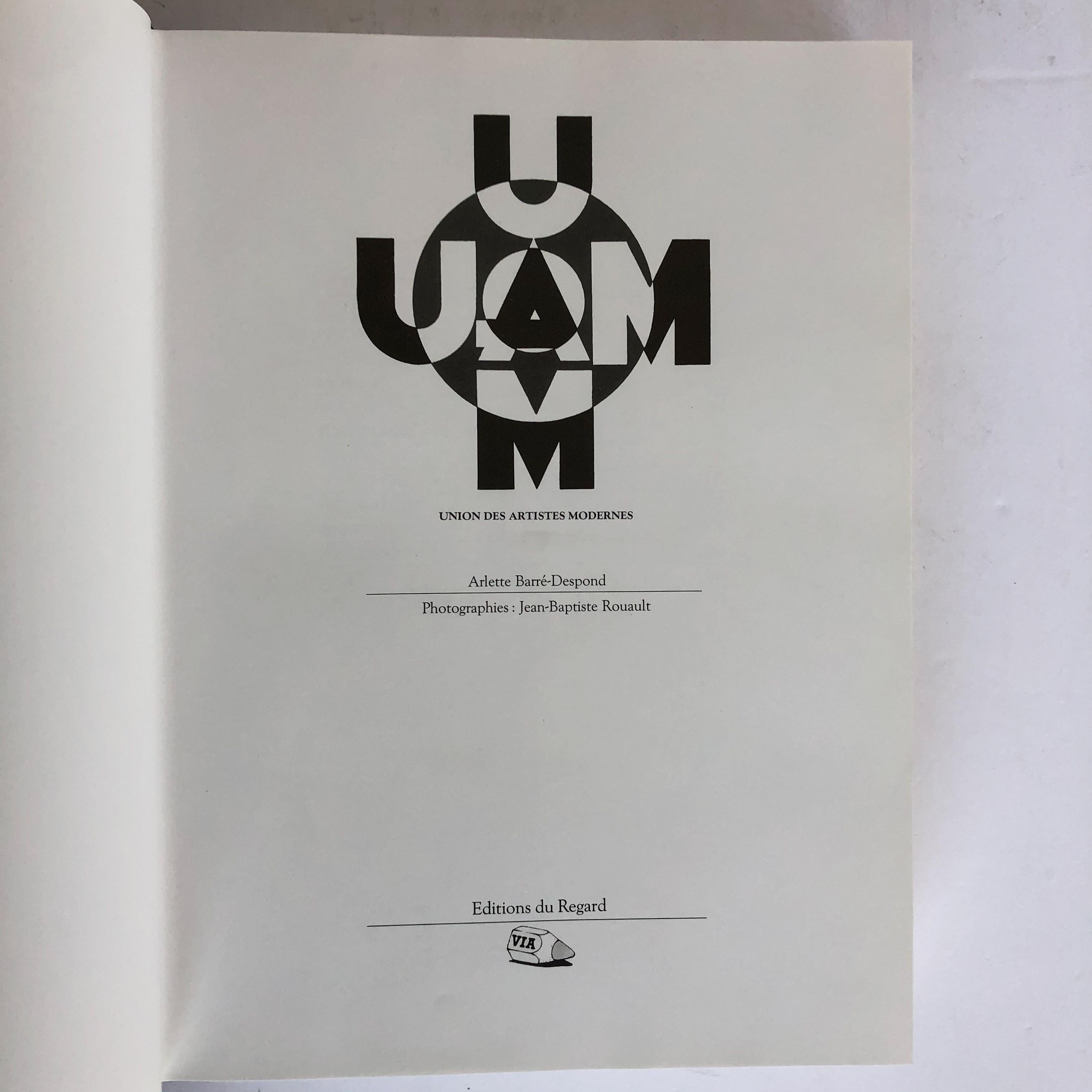 Mid-Century Modern UAM Union des Arts Modernes Monograph