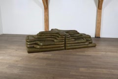 Set completo di divani Ubald Klug DS-1025 Terrazza per de Sede Svizzera anni '70